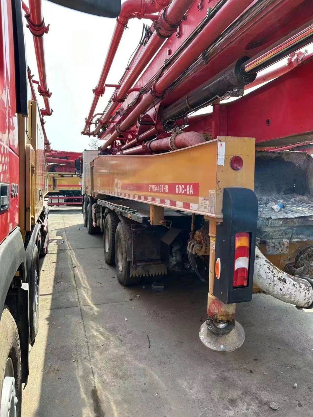 2019 Year Used Concrete Boom Pump Good Condition Spare Parts