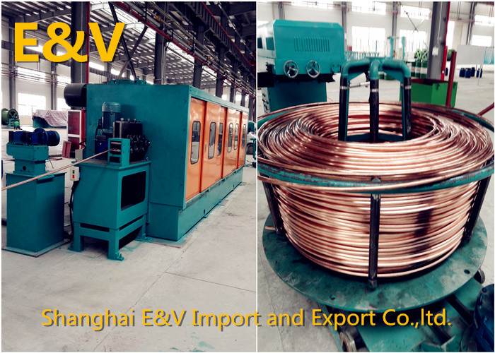 20Ton 1.6M/S Copper Tube Rolling Mill , Small Copper Pipe Cold Drawing Machine