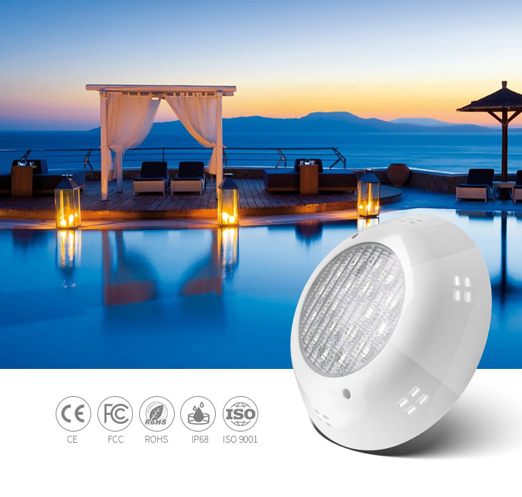 VDE 1800LM LED Underwater Swimming Pool Lights 18W FCC 12V