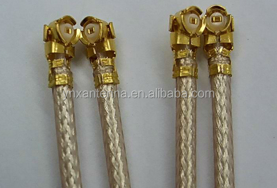 2 Conductor RG1.13 Cable SMA Female Connector Pigtail Cable for Antenna Requirement