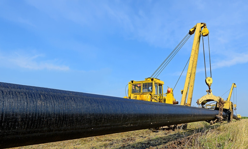 Belt Move 22000 KG Weight Pipe Laying Machine For Heavy Duty Construction
