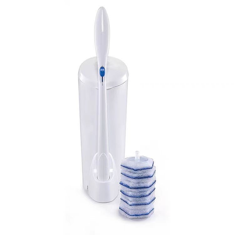 Customized Eco Friendly Multi-Purpose wall-mounted type Space-saving Resistant to stains in color disposable toilet brush head