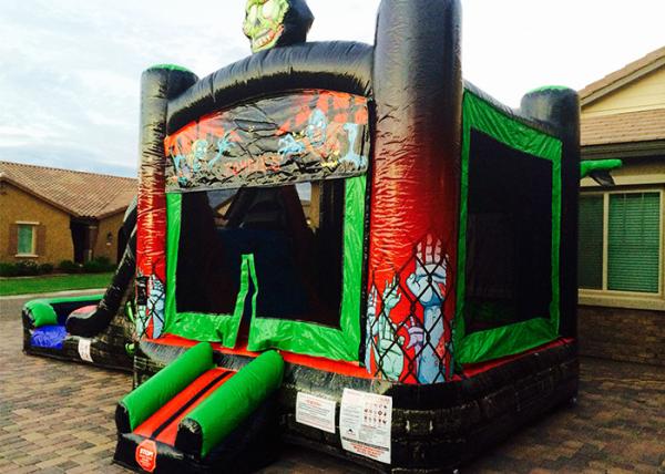 Outdoor Halloween Decorations Inflatable Bouncer PVC Tarpaulin For Kids