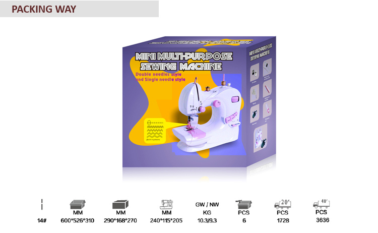 High Speed Home Sewing Machine with Adjustable Stitch Length Easy Operation Guaranteed