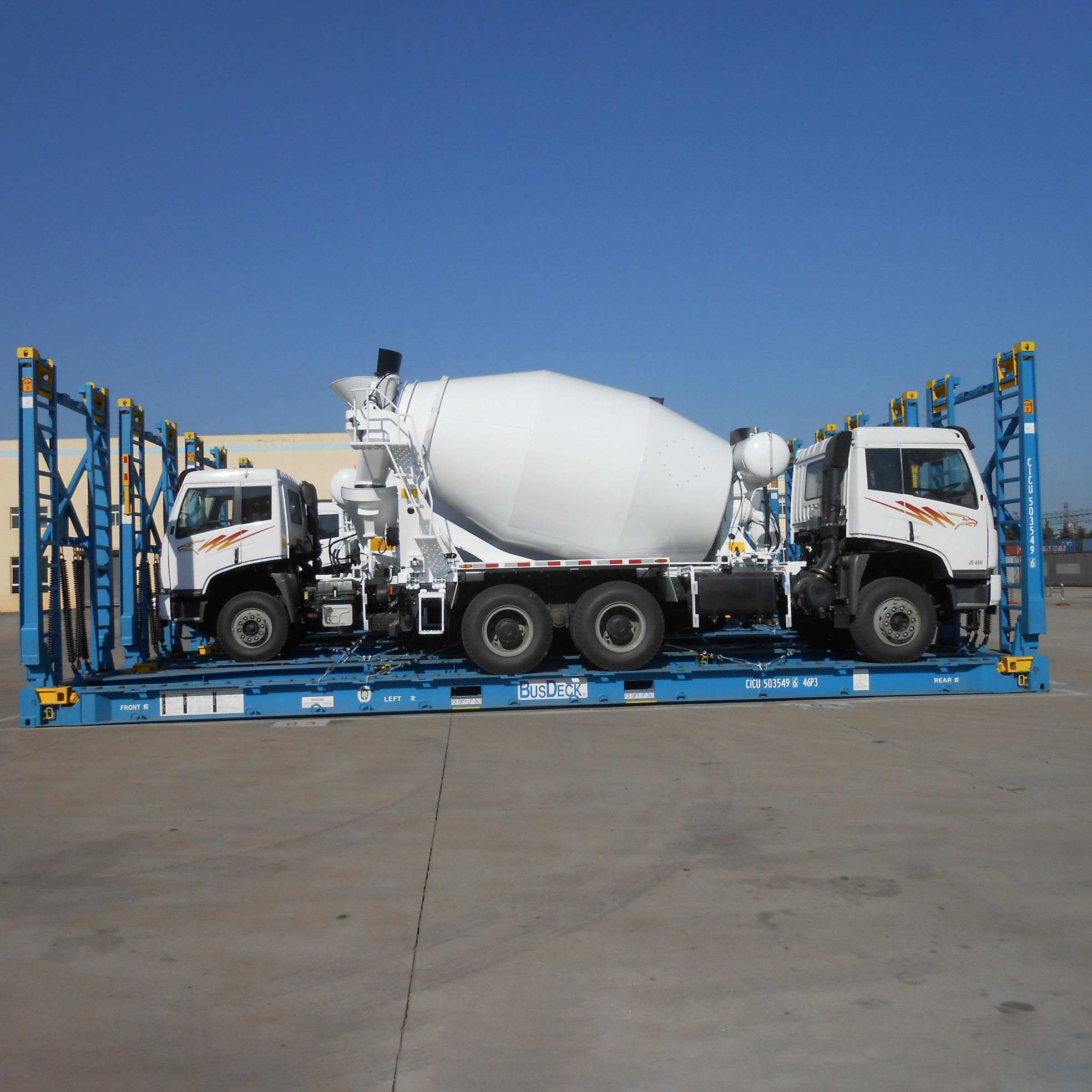 International Ocean Shipping 40FR/40OT Container From China To Australia For Oversized Cargo