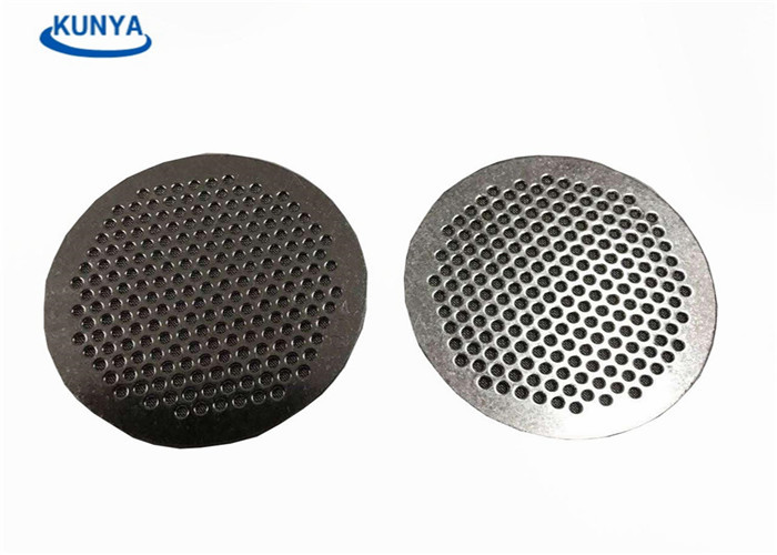 100 Micron 8mm Perforated Metal Welding Mesh Cloth 400mm Round Metal Discs