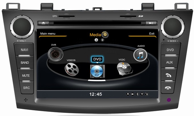 Ouchuangbo S100 Auto Navi Multimedia for Mazda 3 (2010-2011) 1080P GPS navigation Bluetooth Radio TV