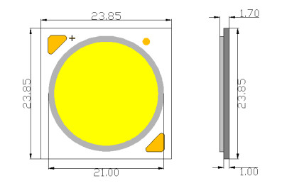 White Red Blue Green Yellow Bridgelux 30V 36V 48W 60W 95 Cri Led