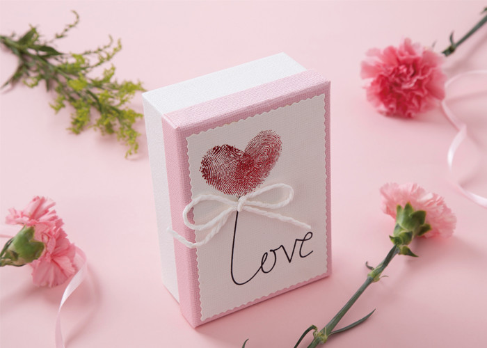 stamping Corrugated Packaging Box , Lift Off Detachable Lid Rigid Box