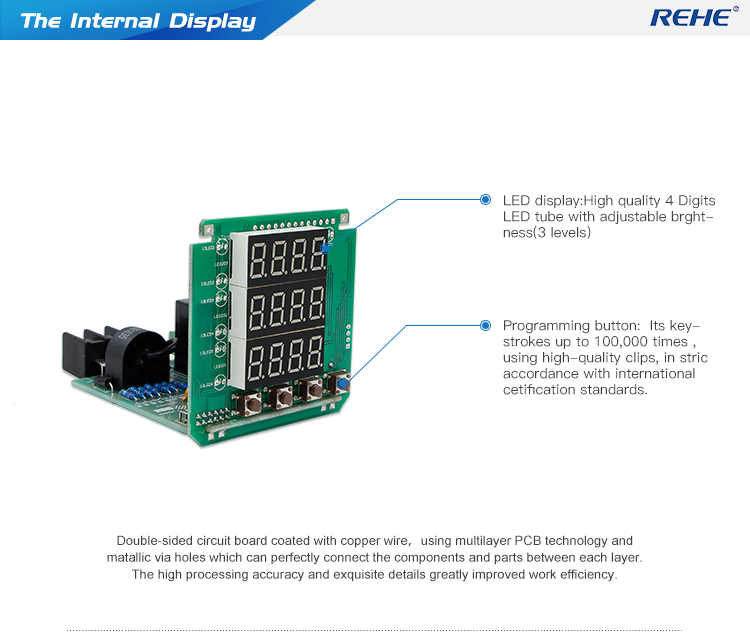 Data Logger For Current Voltage Frequency Digital Analog Single Phase Combined Meter RH-UIF73