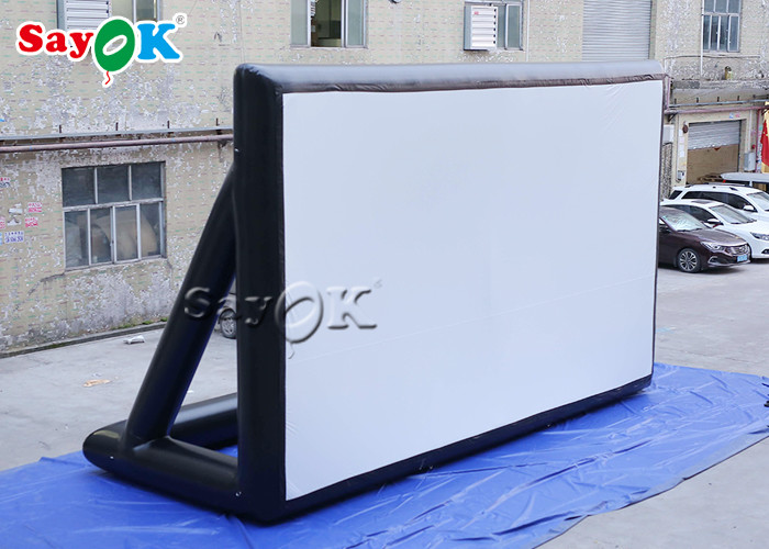 Inflatable Cinema Screen Outdoor Party 9m PVC Inflatable Projector Cinema Screen