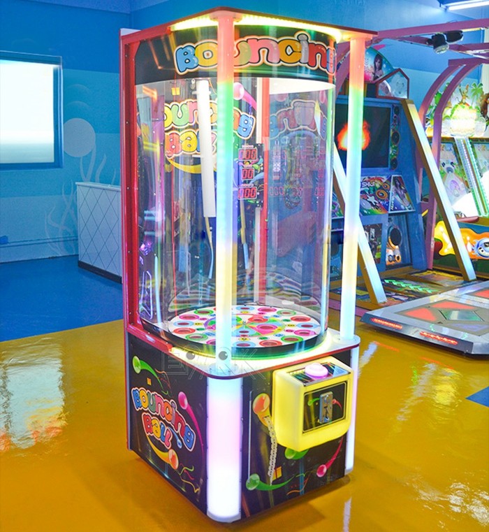 Children'S Paradise Fluorescent Bouncing Ball Game Of Chance Ticket Redemption Game