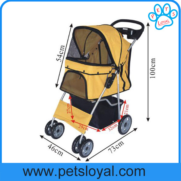 Manufacturer High Quality Collapsible Pet Trolley Dog Stroller
