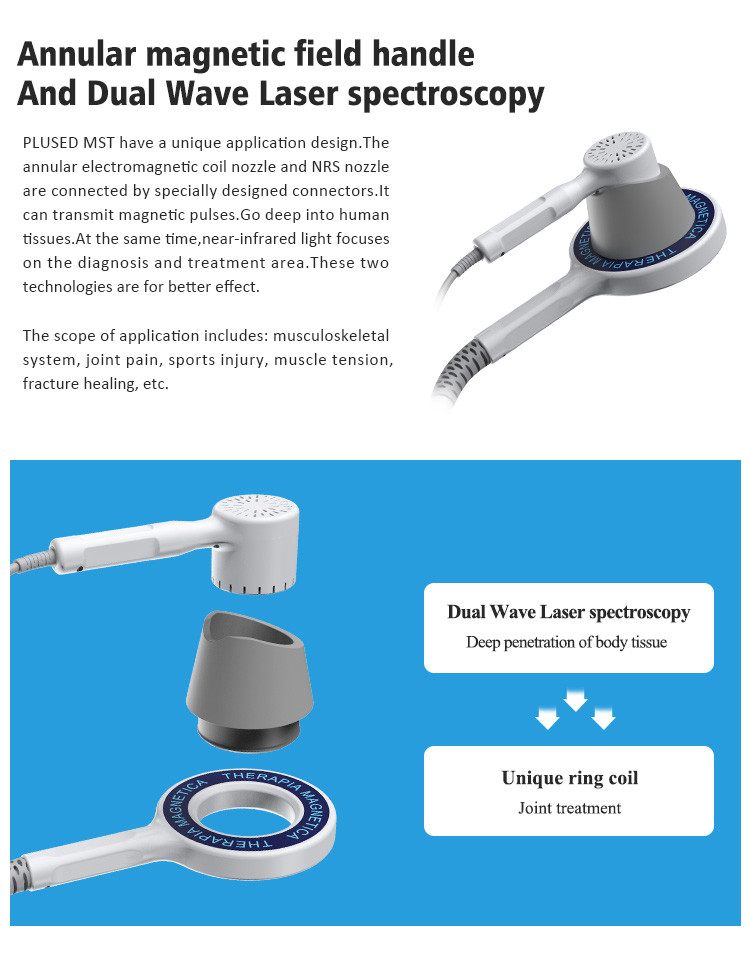 PEMF Pulsed Electromagnetic Field Therapy Machine For Chronic Pain Relief