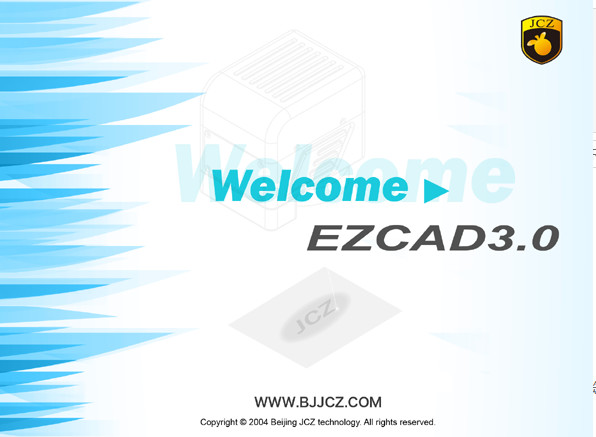 EZCAD Laser Marking Software Dynamic Focus 2D / 3D Function EZCAD3 Model