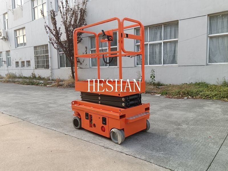 Hydraulic Mini Electric Scissor Lift Table 300kg 3M Full Auto For Aerial Work