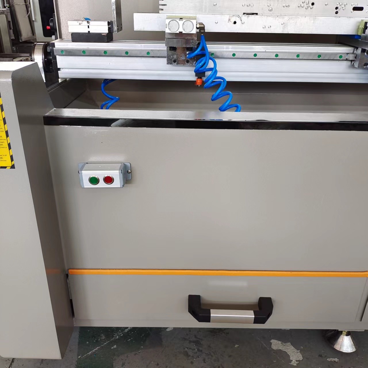 Copy Routing Aluminum Machines 1500mm Alu CNC Drilling Milling Machine