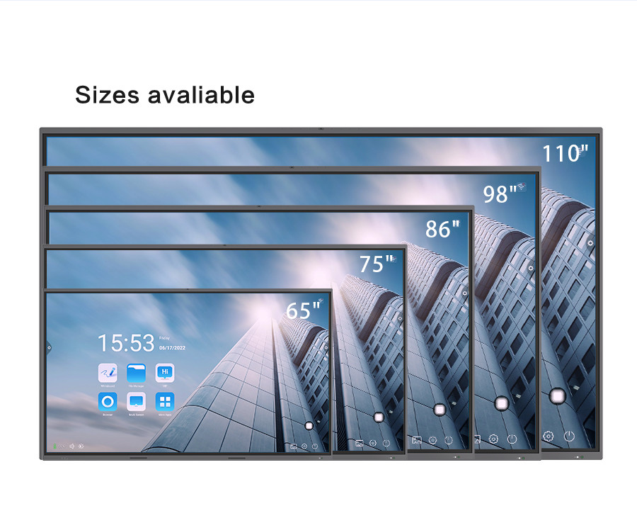 LED LCD Interactive Electronic Whiteboard Interactive Flat Panel 65 Inch