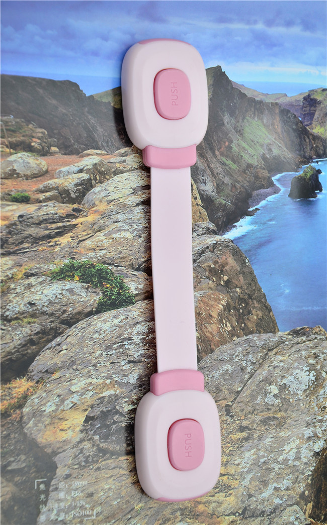 Cupboard Baby Safety Cabinet Locks , ABS Door Handle Locks For Child Safety