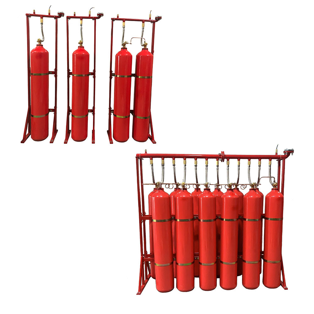 CO2 Fire Suppression System with High Efficiency and Fast Response Time
