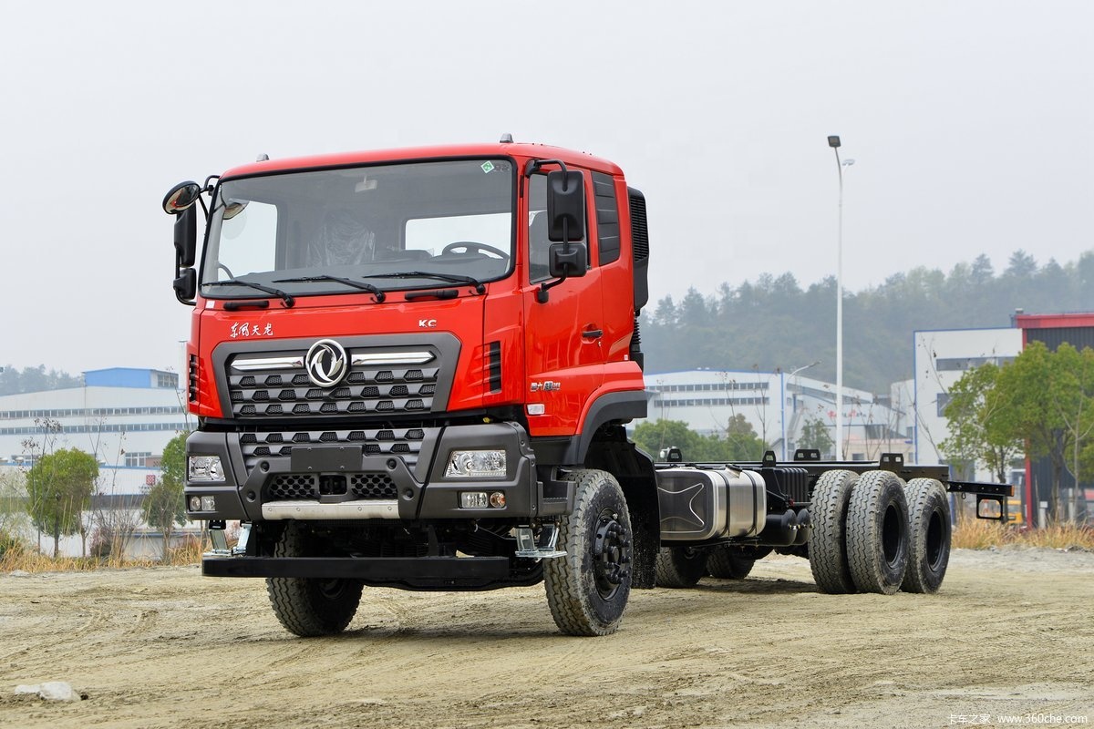 Gross Vehicle Weight 25000 EURO 6 Dongfeng Kc 340hp 6x4 Truck Mounted Crane Supply