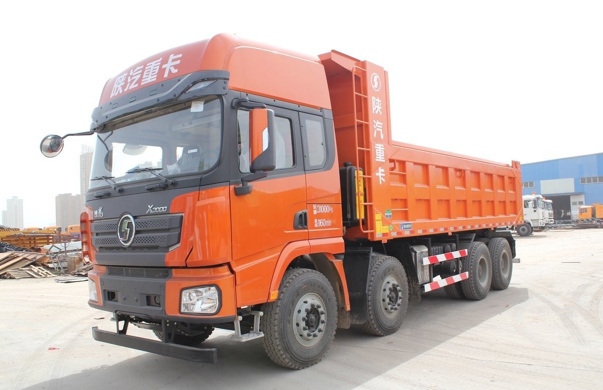 Stock Shacman Dump Truck X3000 EuroV 351ph Left Hand Drive 6X4 Tipper 10 Wheeler Dump Truck