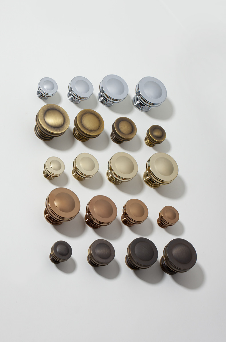 Matt Silver Brass Cabinet Pull Handles Wardrobe Dresser Drawer Cabinet Knobs Pulls
