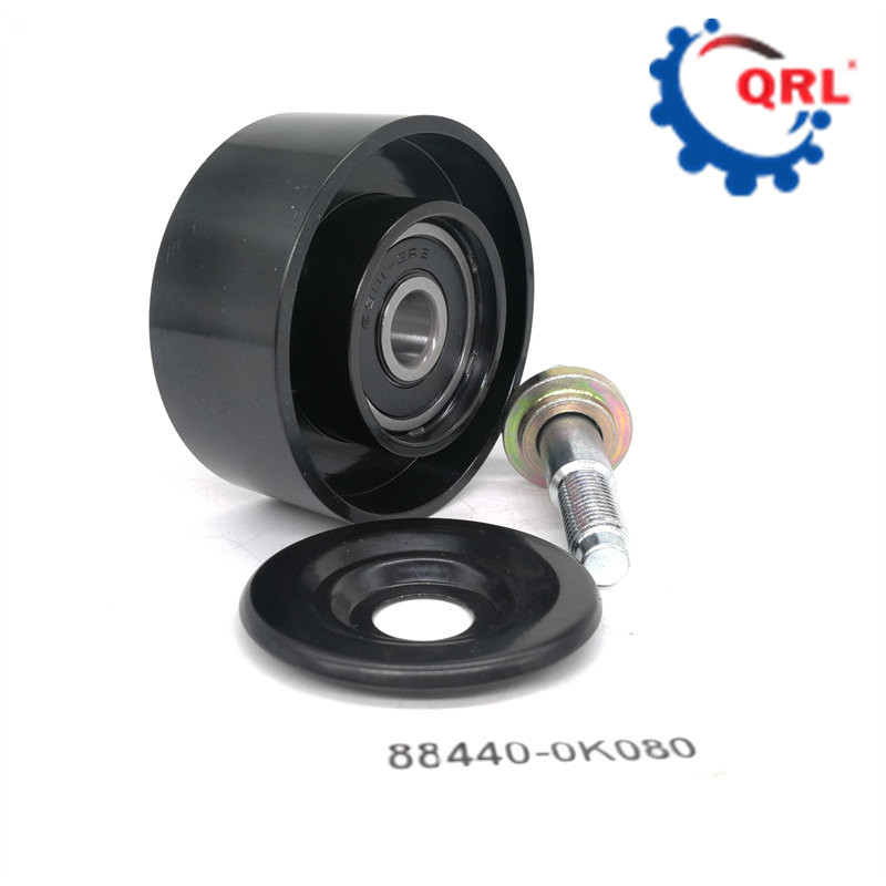 Idler Air Compressor Belt Tensioner Pulley Bearing 88440-0K010 88440-0K080 For TOYOTA Hilux Vigo 2005-