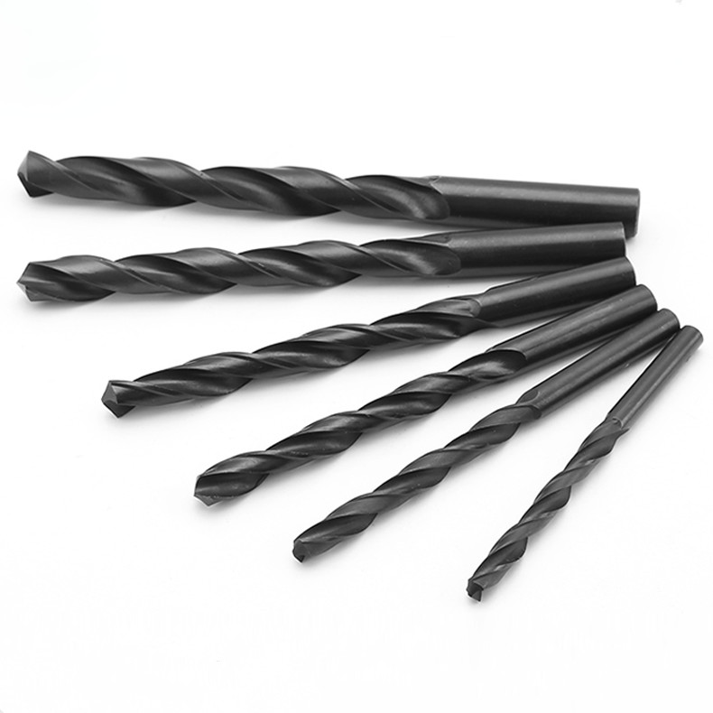 Precision Carbide Straight Shank Twist Drill Bits Small Twist Drill Set For Cutting
