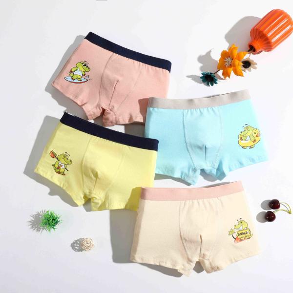 Breathable 120CM Children'S Cotton Underwear Children'S Padded Underwear Cartoon