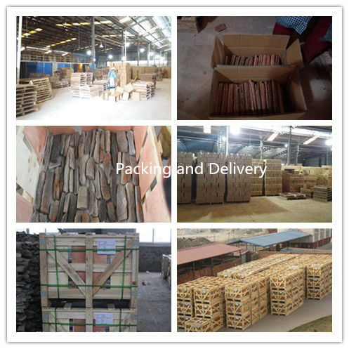 Lightweight Artificial Outdoor Faux Brick Panels For Apartment / Hospital / University