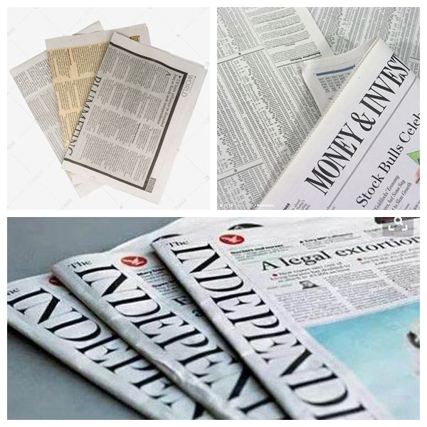 45g 72cm*29cm Good Ink Absorption Performance Newsprint Paper For Printing Newspaper