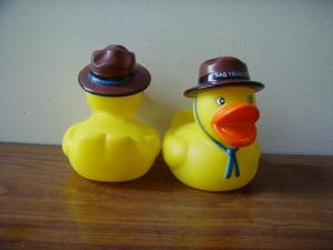 Buy cheap Phthalates Free Personalised Rubber Duck With Hat / Geologist / Desert Driver Design product