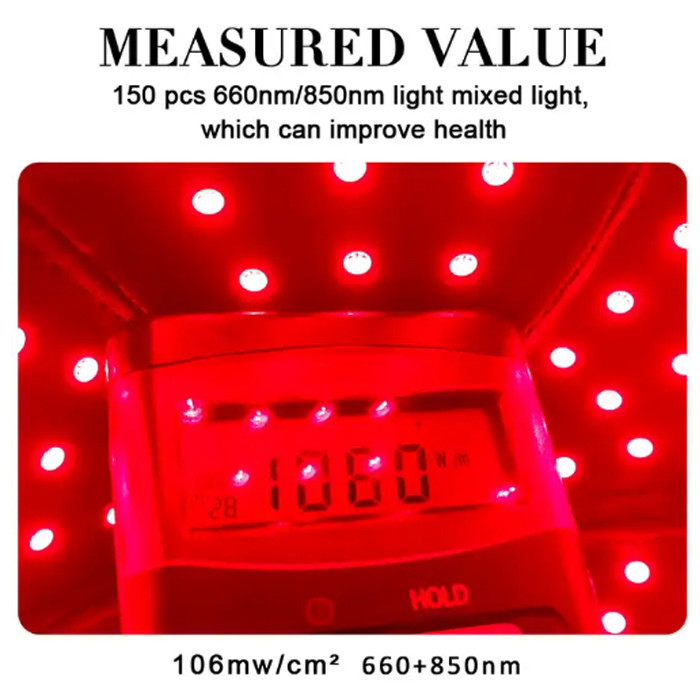 Laser Red Light Therapy Helmet Hair Loss Growth With Battery 5000mAH