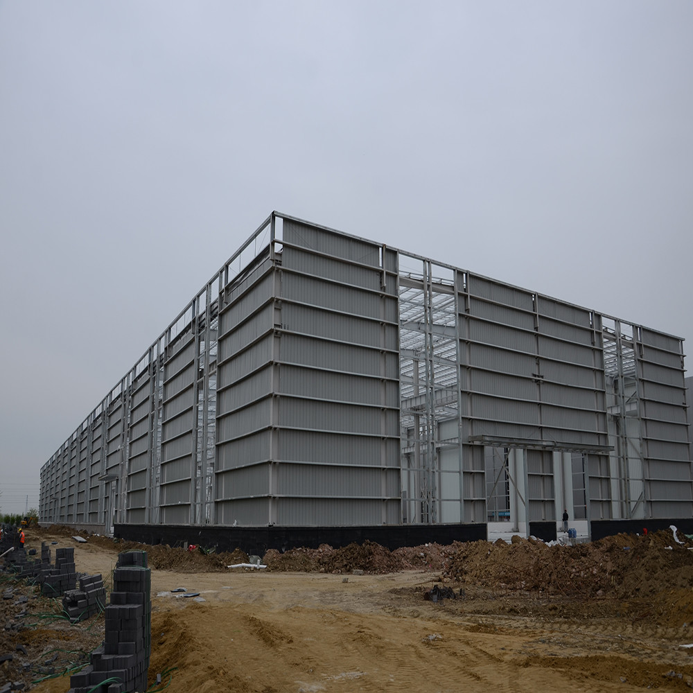Prefabricated Steel Frame Factory Warhouse Steel Construction Fabrication