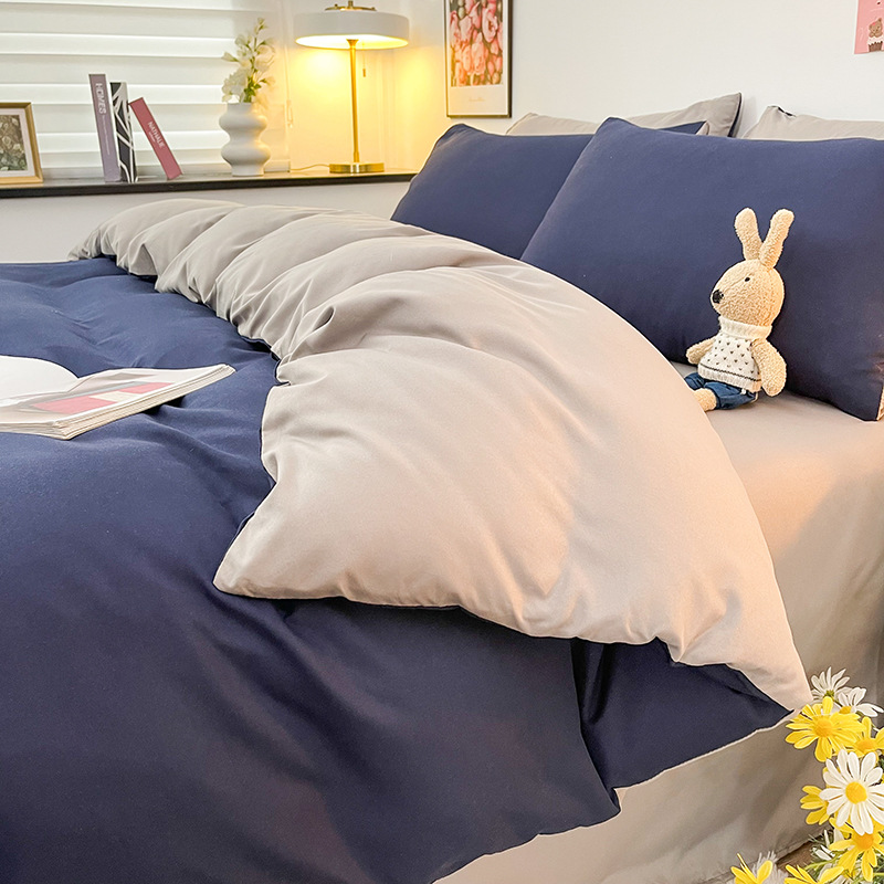 Silk Bedding Set Comforter Bed Sheet Quilt Cover Nondisposable Designer Bedding Sets