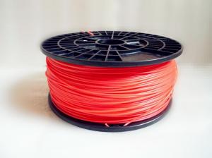 China 1.26kg /Piece 1.75mm 3D printer PLA filaments, Fluorescein RED 3d printing material on sale