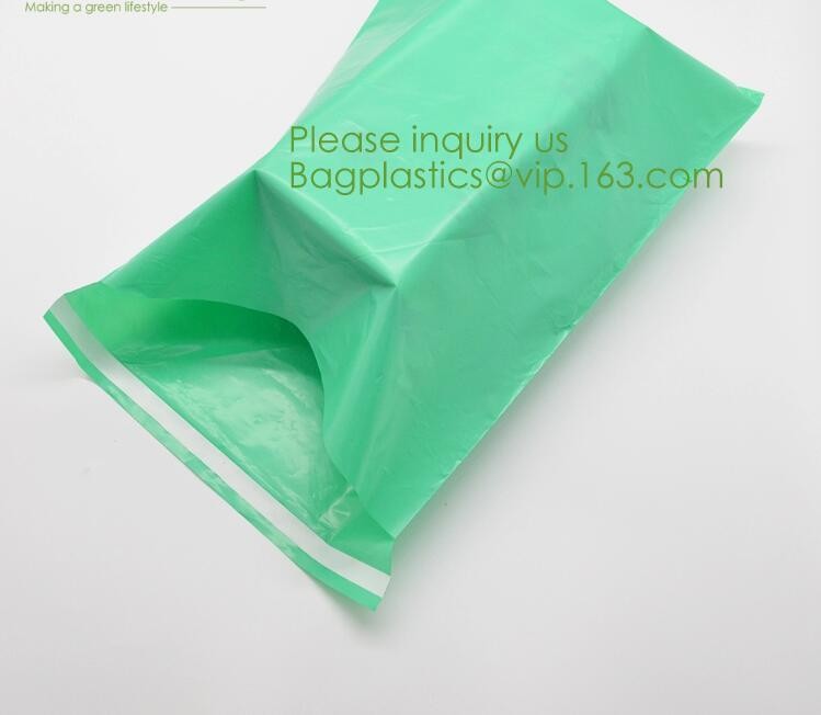 EN13432 100% Bio Degradable Mailing Bags Custom PLA PBAT Compostable Courier Bags,Eco Reusable Recycle Compostable Mail