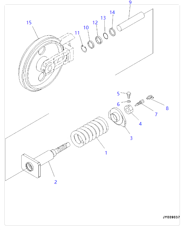 20M-30-31240 20M3031240 Valve Assy Excavator Main Control Valve For KOMATSU PC05 PC07