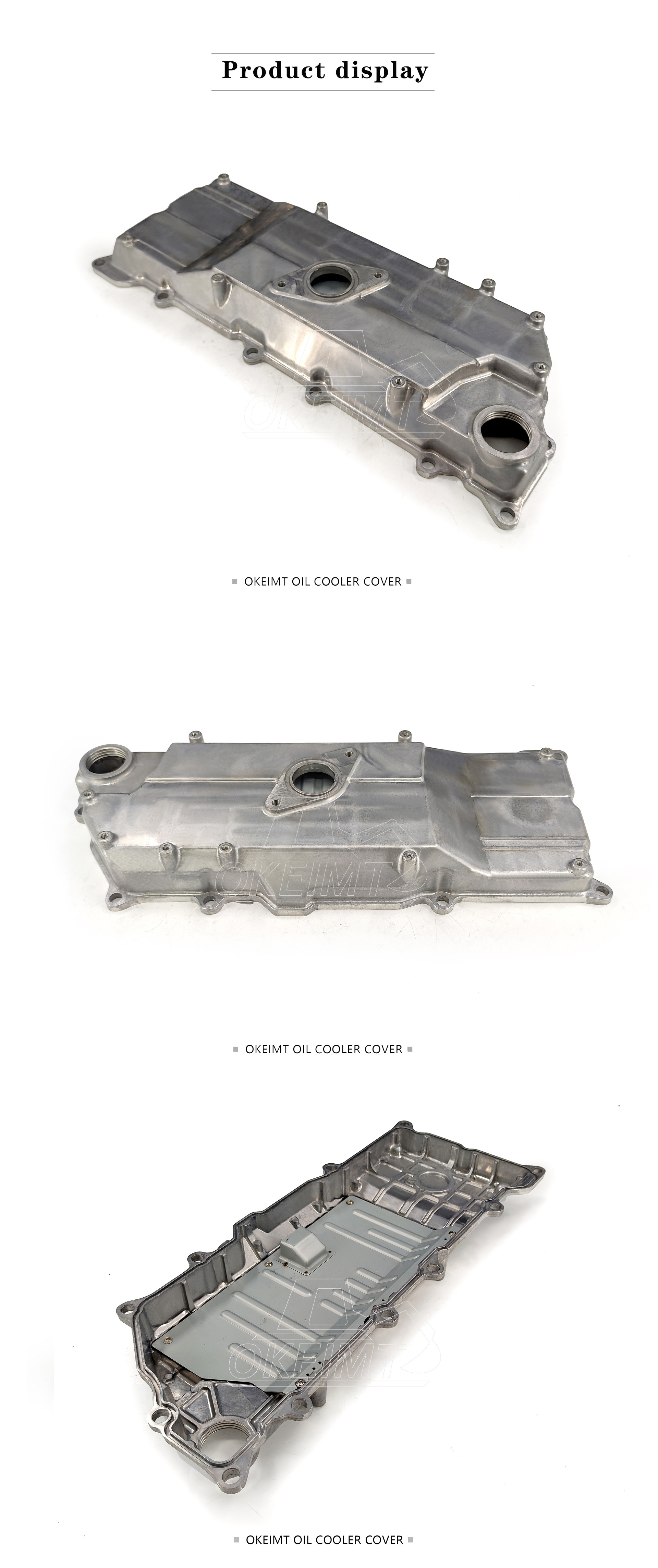 8-97362842-2 Engine Valve Cover 4HK1 Isuzu Valve Cover Aluminum Die Casting
