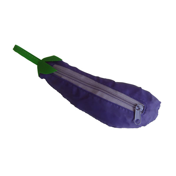 Egg plant shape shopping bags, non woven custom design shopping totes, grocery bag polyester folding promotional bag