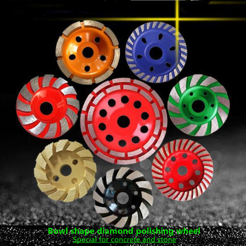 80mm Diamond Grinding Wheels Concrete Cements Stone Polishing