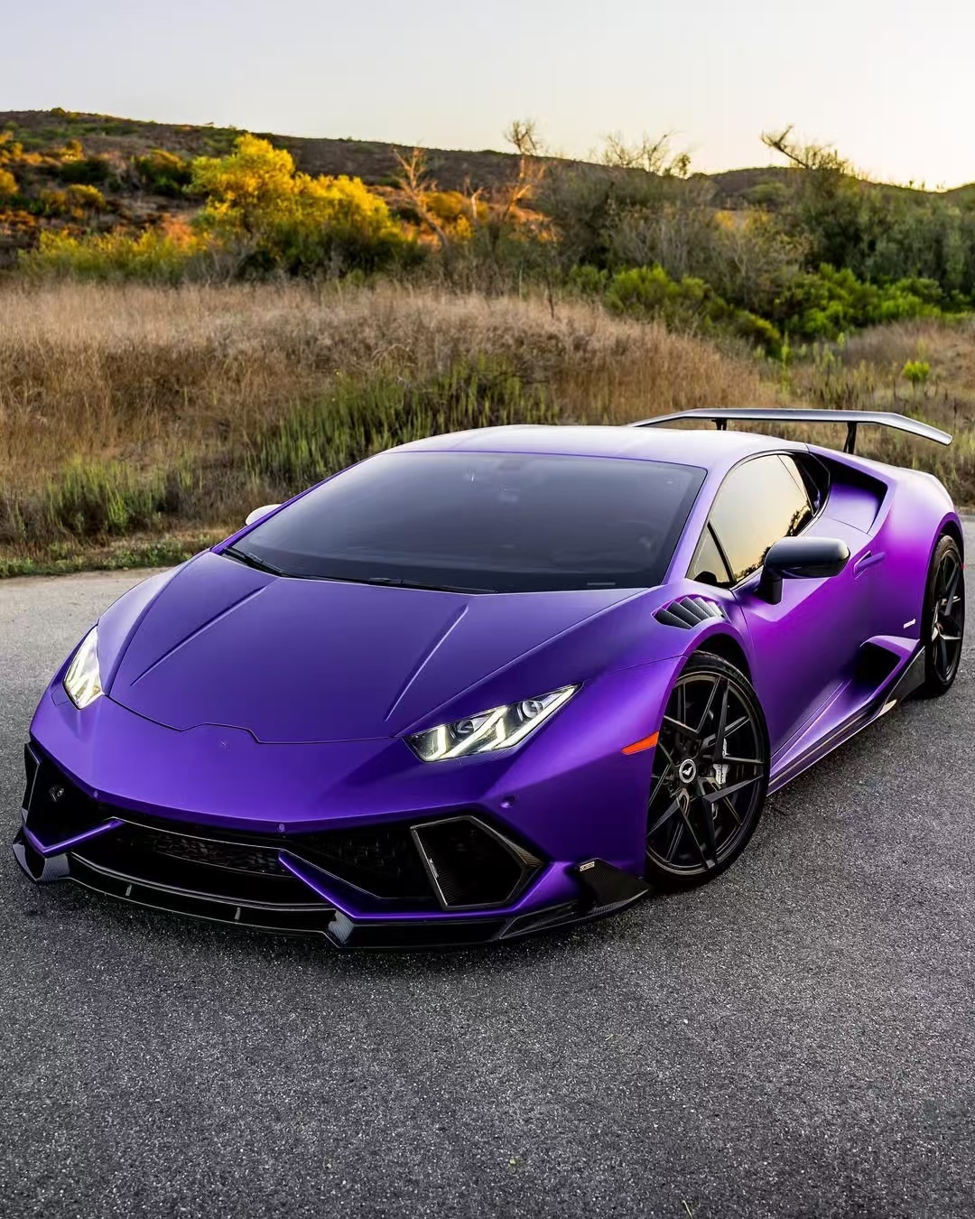Replace Lamborghini Universal Wide Body Kits LP610 Huracan Evo Body Kit Front Lip Air Intake