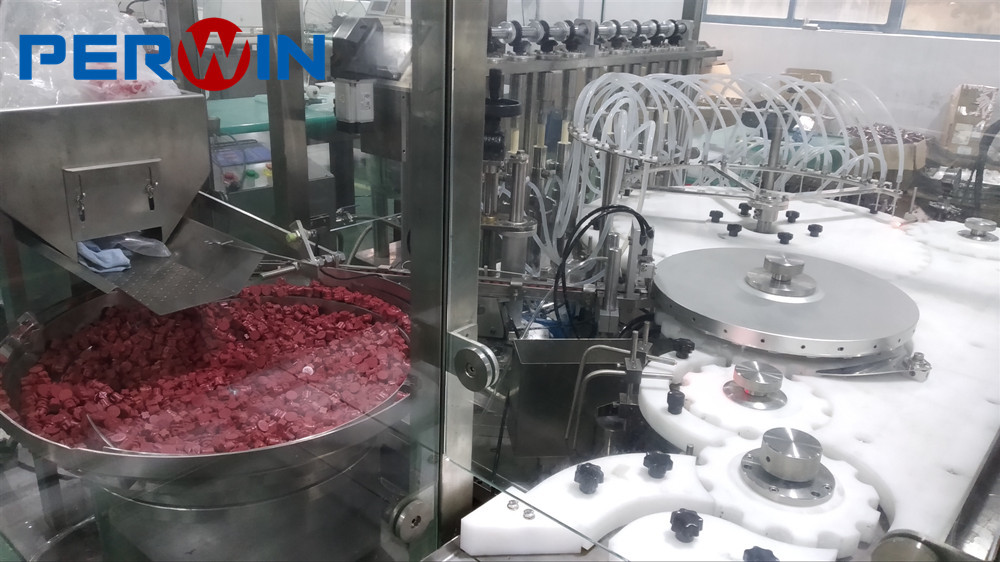 250BPH Plunger Pump 5ml Automatic Injection Vial Filling Machine