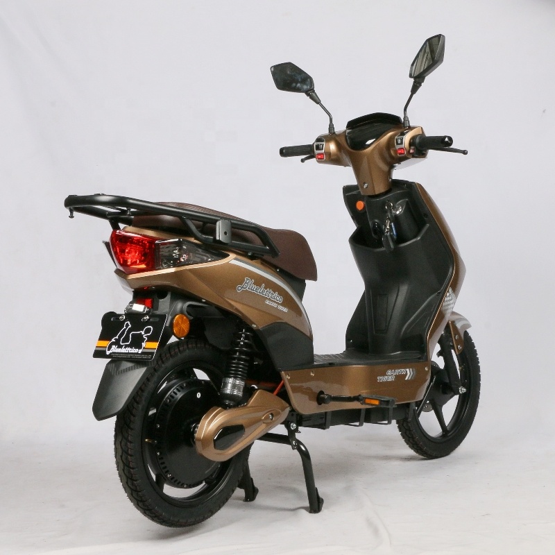 Steel Frame Electric Moped Bike With Pedals LCD Display 48V 31.2Ah Lithium Battery