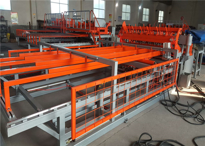 High production and low noise 2.5m automatic welded wire mesh panel fence machine