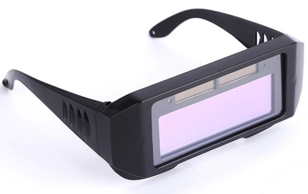 EN166 Adjustable Flip Up Front Plastic Clamshell Welding Goggles