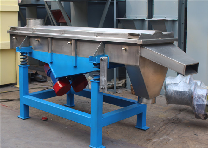 Single Layer Sieve 400 Mesh Linear Vibrating Screen Grain Powder
