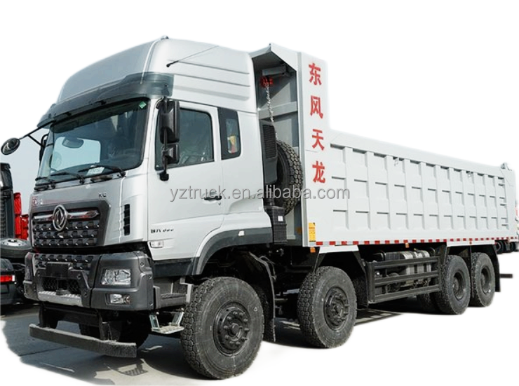 8x4 Sino Dongfeng Tipper Truck with Manual Transmission and EURO V Emission Standard