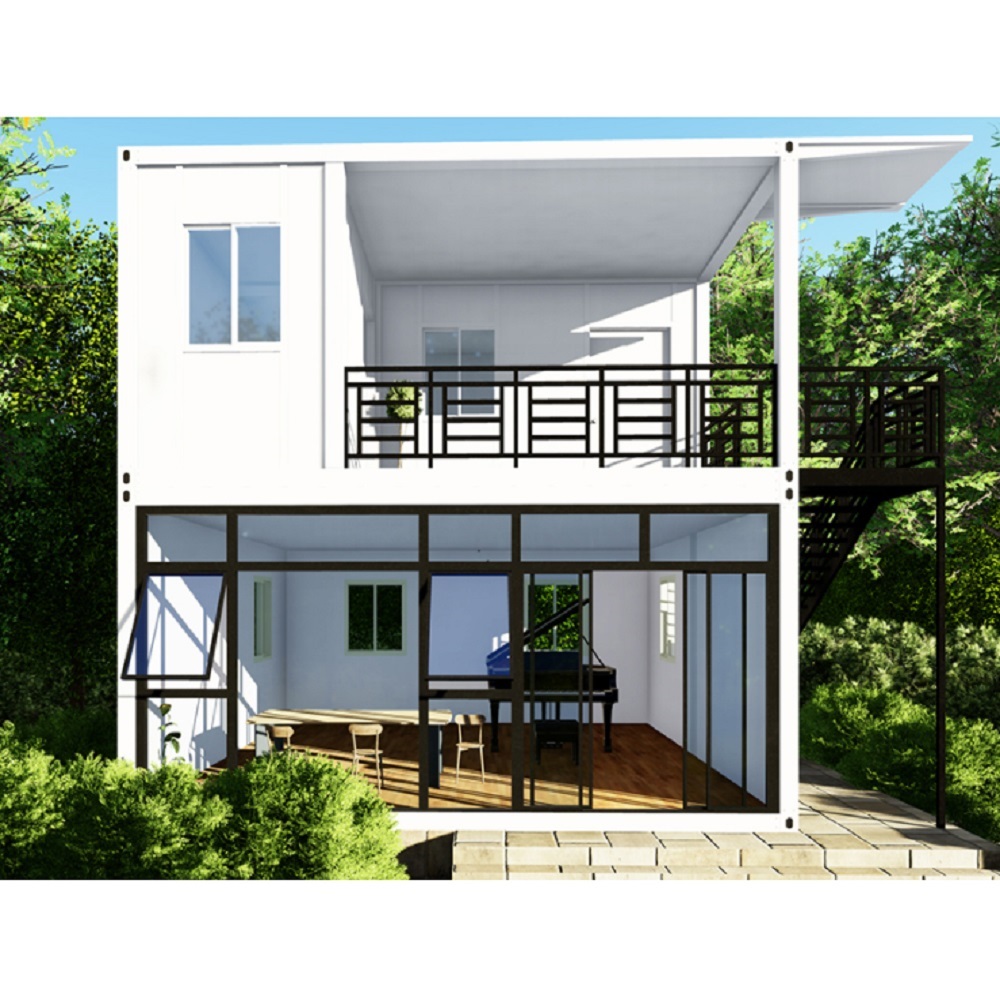 Metal Small House 90 M2 Prefabricated Steel Warehouse with Switch Accessories Included